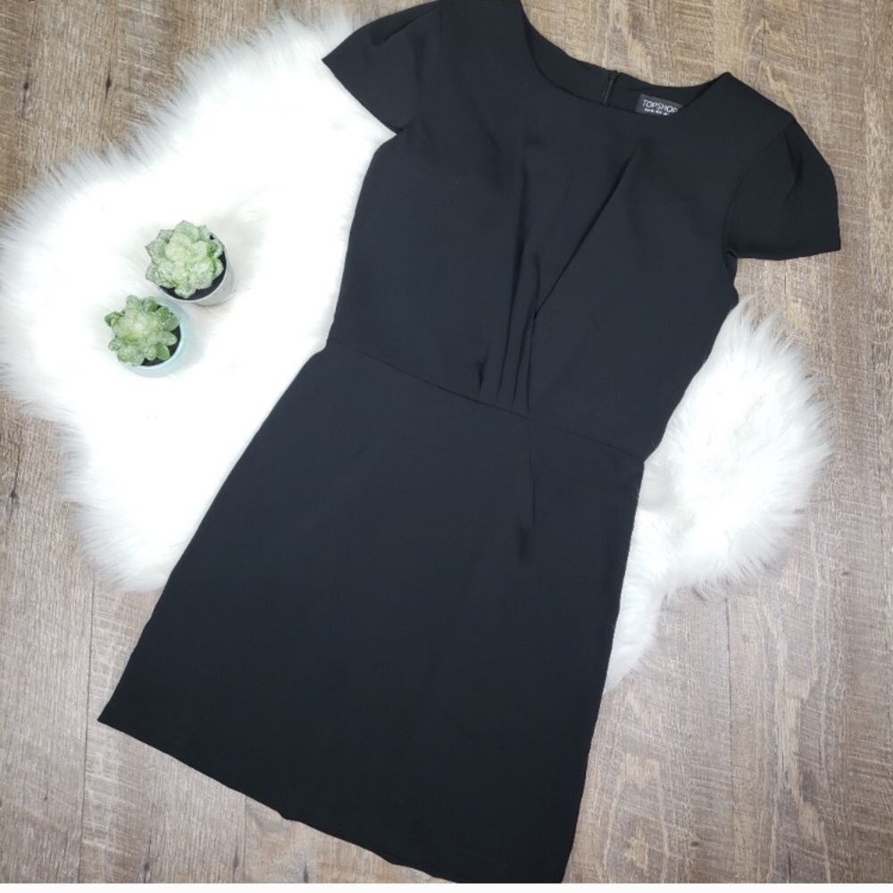 Topshop black dress